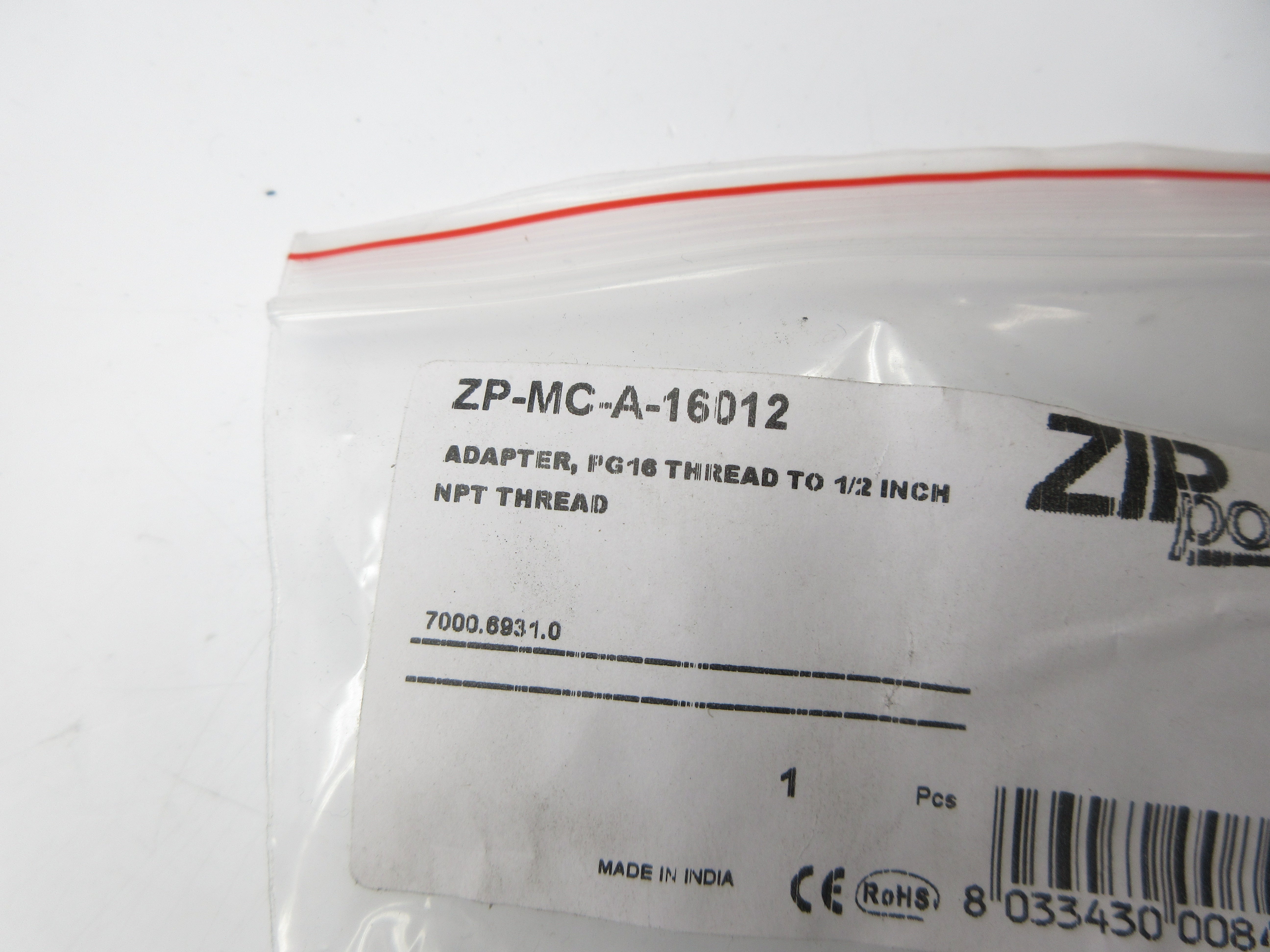 ZIP PORT ZP-MC-A-16012 1/2" NSMP