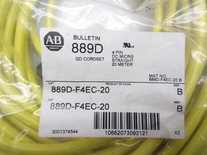 ALLEN BRADLEY 889D-F4EC-20 SER. B NSMP