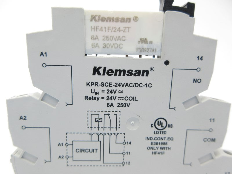 KLEMSAN KPR-SCE-24VAC/DC-1C 24V NSNP
