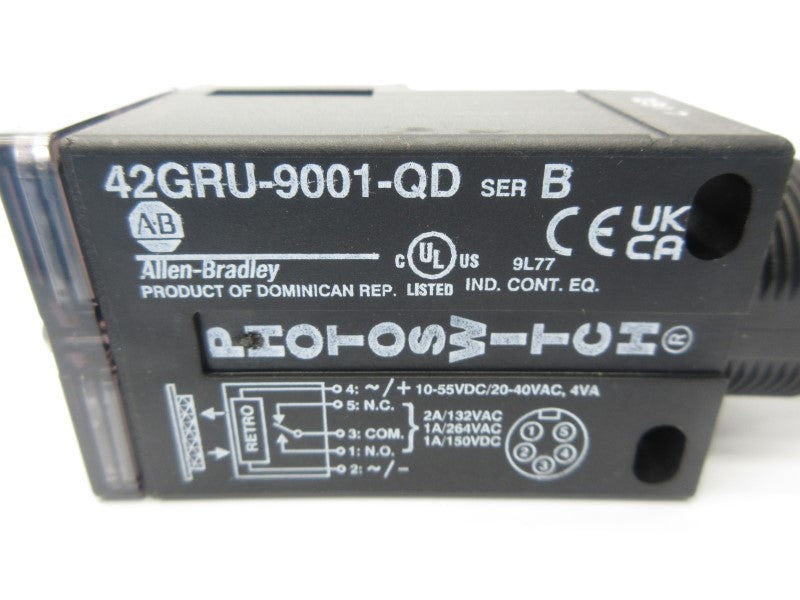 ALLEN BRADLEY 42GRU-9001-QD SER. B 264VAC 1A NSNP