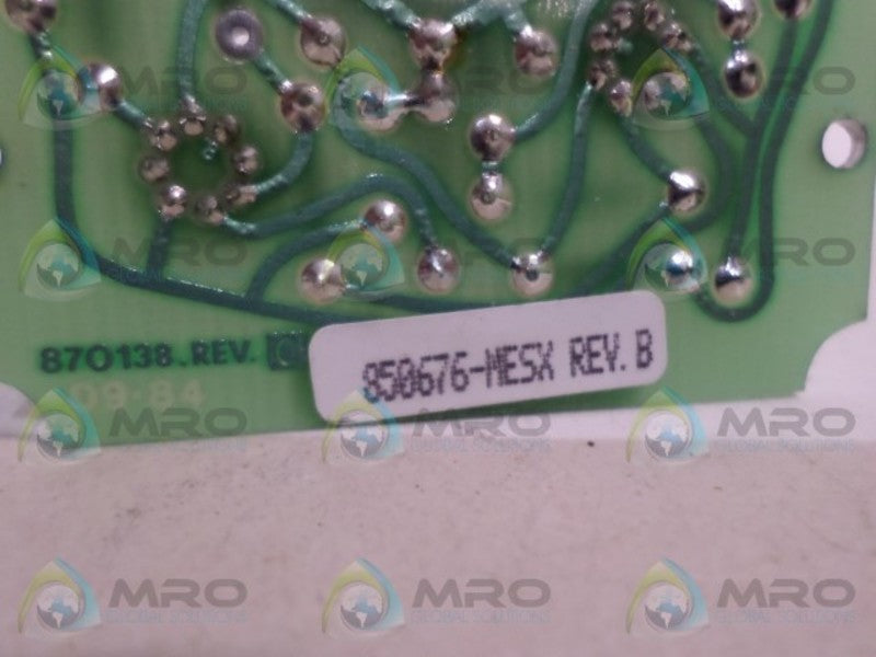 KAMAN 850676-MESX CIRCUIT BOARD UNMP
