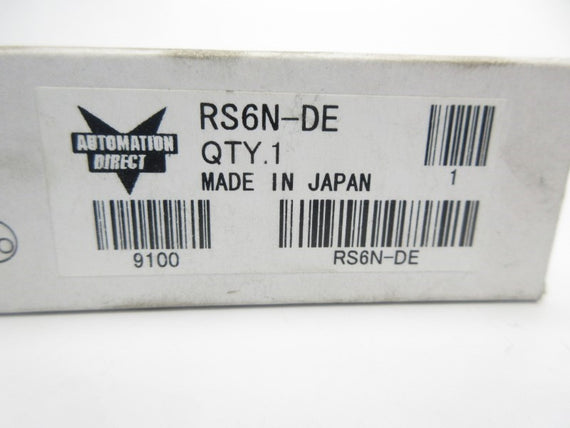 AUTOMATION DIRECT RS6N-DE 24VDC NSMP