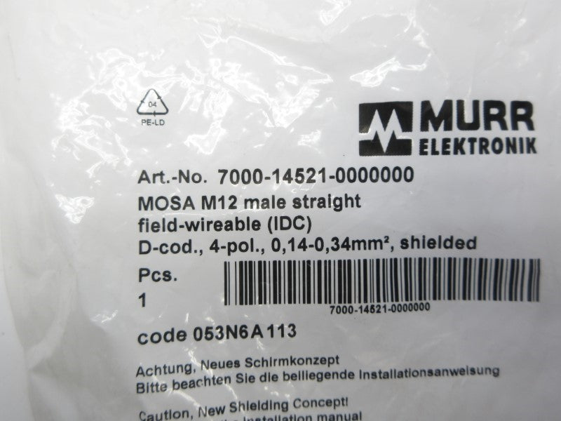MURR ELEKTRONIK 7000-14521-0000000 NSMP