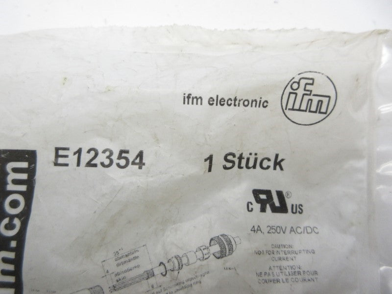 IFM EFECTOR E12354 250VAC/DC 4A NSMP