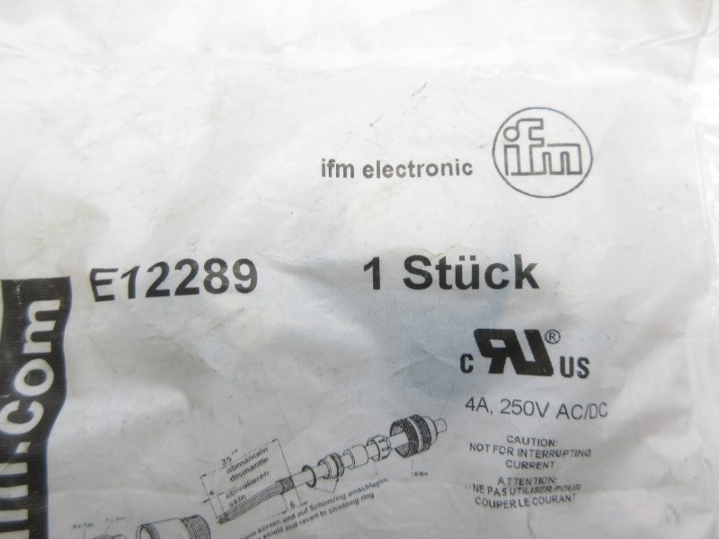 IFM EFECTOR E12289 250VAC/DC 4A NSMP