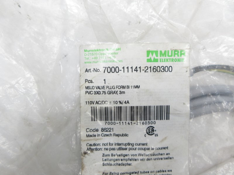 MURR ELEKTRONIK 7000-11141-2160300 110VAC/DC 4A NSMP