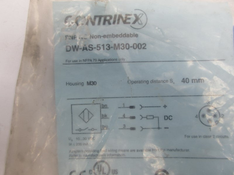 CONTRINEX DW-AS-513-M30-002 10-30VDC NSMP