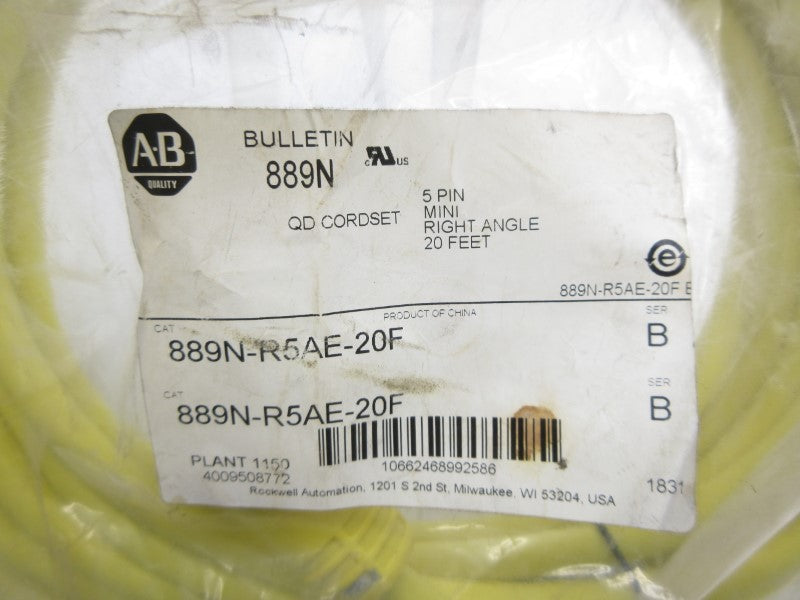 ALLEN BRADLEY 889N-R5AE-20F SER. B NSMP
