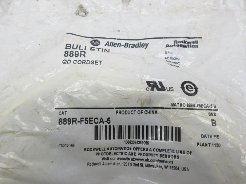 ALLEN BRADLEY 889R-F5ECA-5 SER. B NSMP