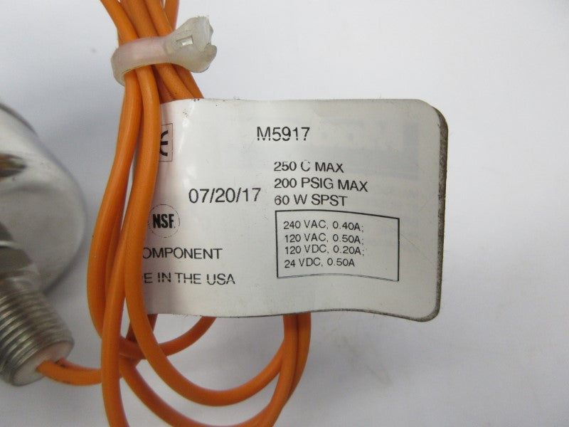MADISON M5917 240VAC  0.4A 200PSI NSNP