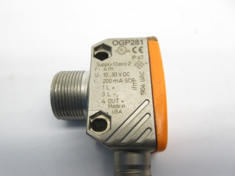 IFM EFECTOR OGP281 10-30VDC NSNP