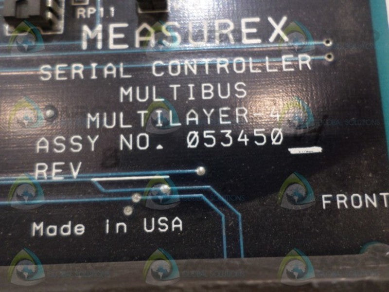 MEASUREX 05345004 SERIAL CONTROLLER MULTIBUS MULTIPLAYER UNMP