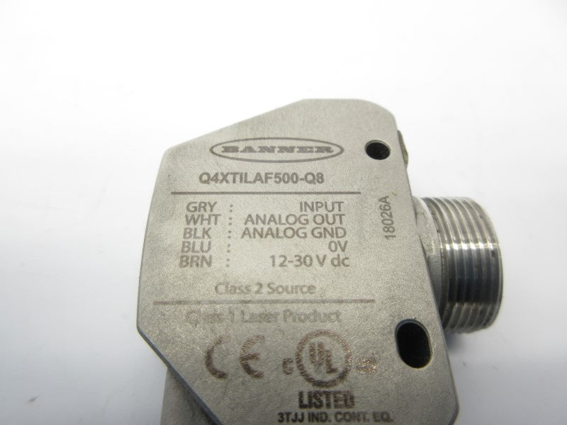 BANNER ENGINEERING Q4XTILAF500-Q8 12-30VDC NSNP