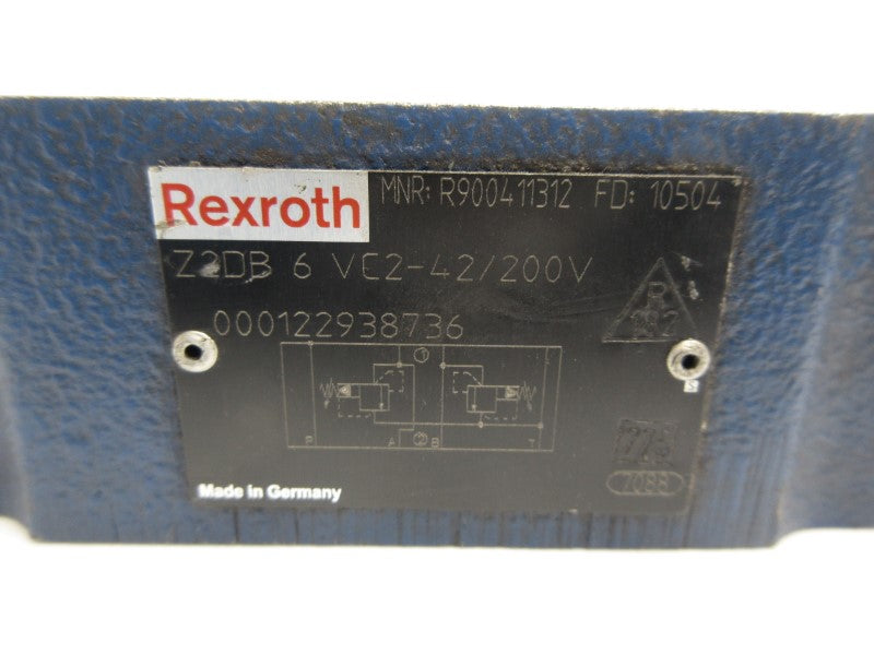 REXROTH Z2DB6VC2-42/200V R900411312 UNMP