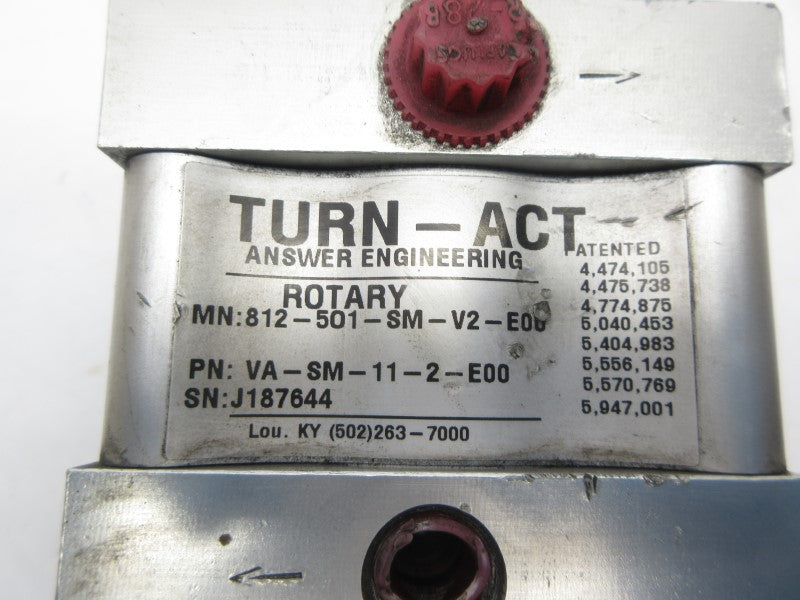 TURN-ACT 812-5O1-SM-V2-E00 VA-SM-11-2-E00 UNMP