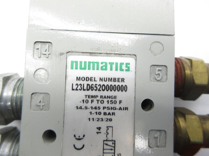 NUMATICS L23LD652O000000 14.5-145PSI UNMP
