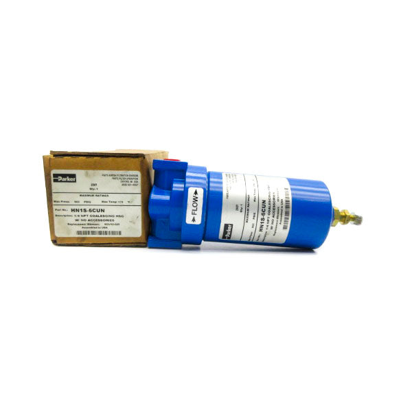PARKER HN1S-6CUN 500PSI 1/4" NSMP