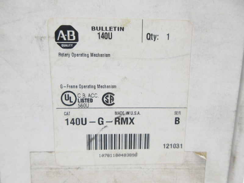ALLEN BRADLEY 140U-G-RMX SER. B (WH) NSMP