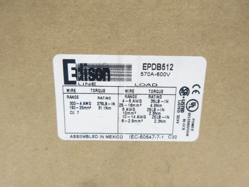 EDISON EPDB512 600V 570A NSMP