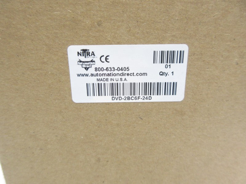 NITRA DVD-2BC6F-24D 24VDC 10-120PSI NSMP