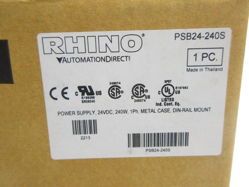 RHINO PSB24-240S 100-240V 3.5A NSMP