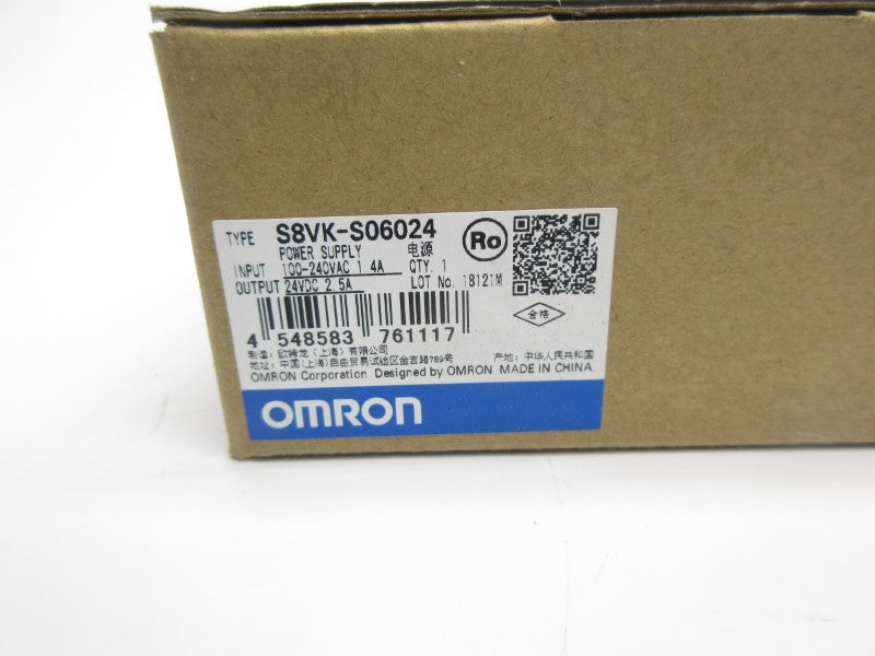 OMRON S8VK-S06024 100-240VAC 1.4A NSMP