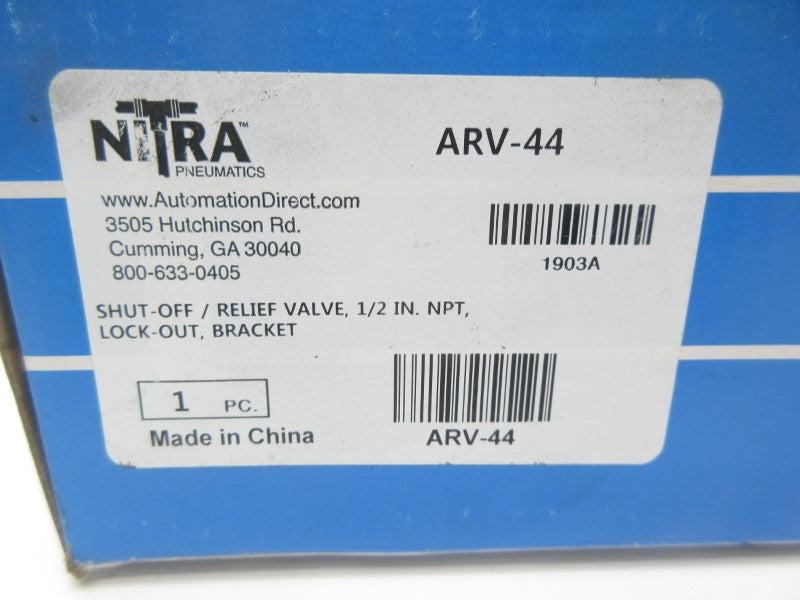 NITRA ARV-44 20-130PSI NSMP