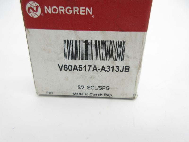 NORGREN V60A517A-A313JB 24VDC 150PSI NSMP