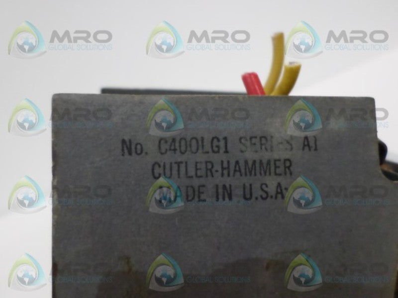 CUTLER HAMMER C400LGI START STOP PUSHBUTTON UNMP