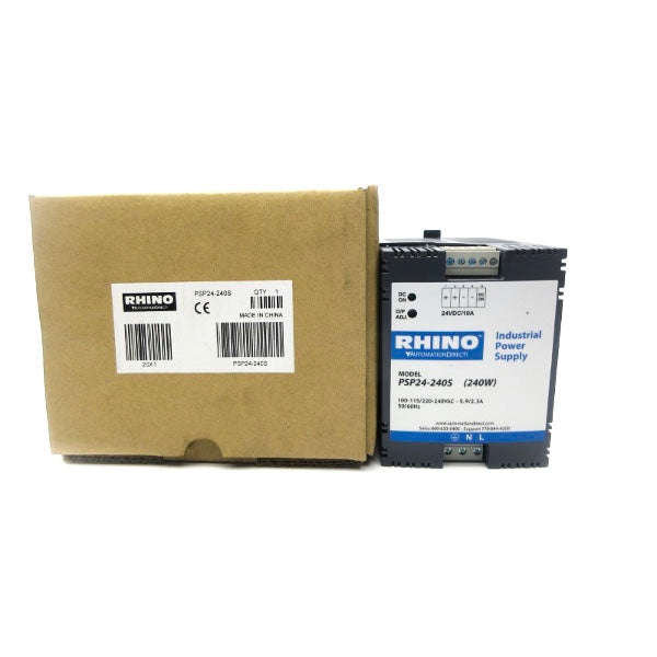 RHINO PSP24-240S 100-115/220-240VAC 5.9/2.3A NSMP