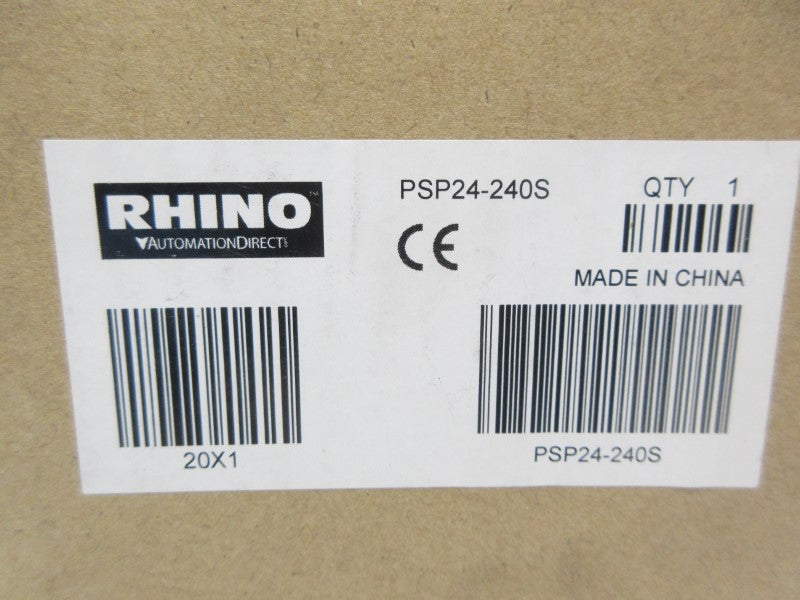 RHINO PSP24-240S 100-115/220-240VAC 5.9/2.3A NSMP