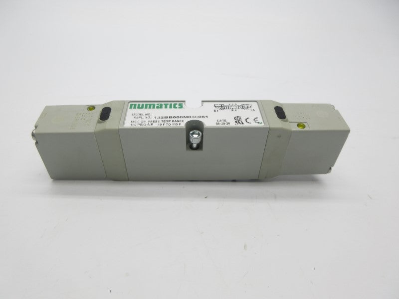 NUMATICS 122BB600M000061 24VDC 150PSI NSMP