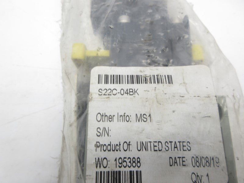 NUMATICS S22C-04BK 24VDC NSMP
