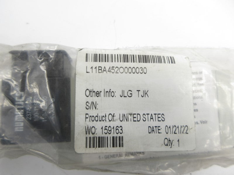 AVENTICS L11BA452O000030 100-115/110-120V .07A 14.5-145PSI NSMP