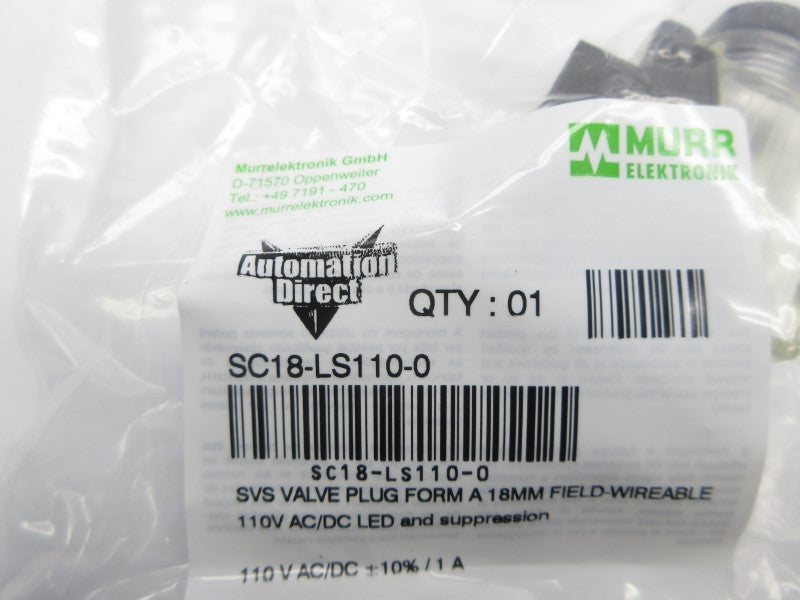 MURR ELEKTRONIK SC18-LS110-0 110VAC/DC 1A NSMP