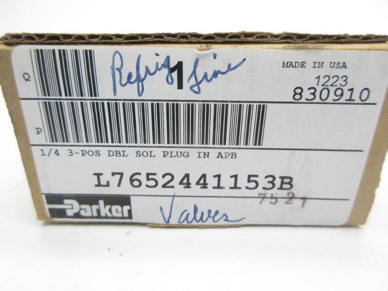 PARKER L7652441153B 1/4" NSFS