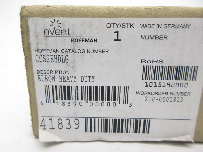 HOFFMAN CCS2EHDLG NSFS
