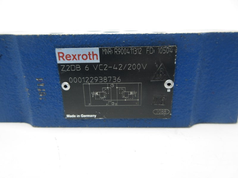 REXROTH Z2DB6VC2-42/200V R900411312 NSNP