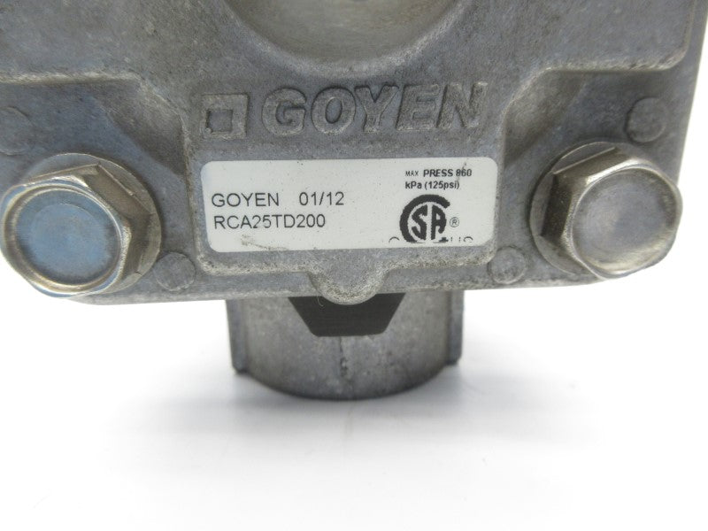 GOYEN RCA25TD200 125PSI NSNP