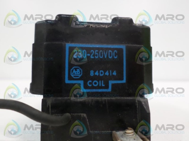 INDUSTRIAL SPARE PART 84D414 COIL 230/250V UNMP