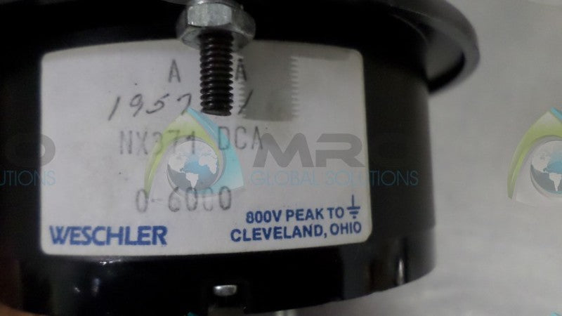 WESCHLER NX371-DCA METER UNMP