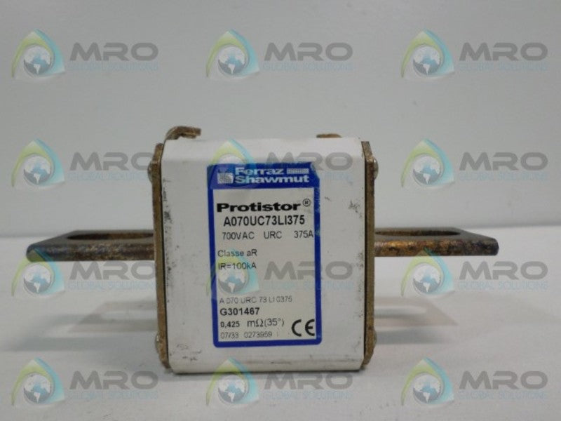 FERRAZ SHAWMUT G301467 A070UC73LI375 PROTISTOR FUSE UNMP