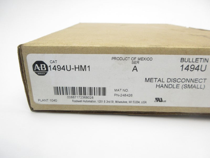 ALLEN BRADLEY 1494U-HM1 SER. A (BR/WH) NSMP