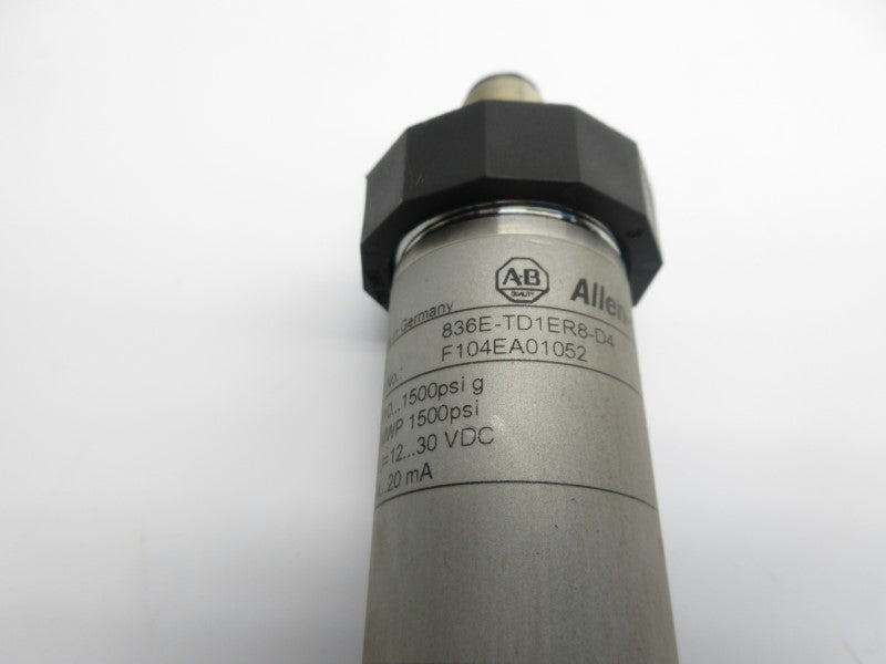 ALLEN BRADLEY 836E-TD1ER8-D4 SER. A 12-30VDC 0-1500PSI NSNP