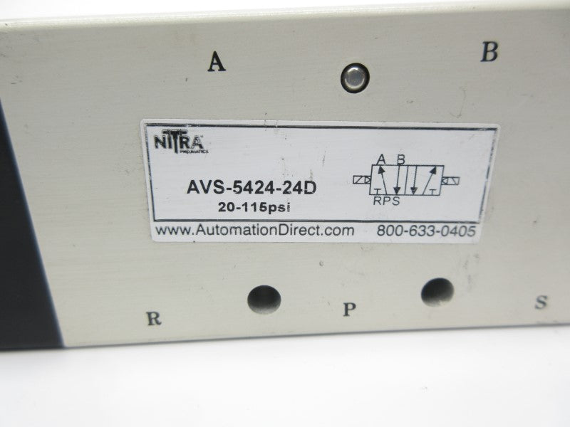 NITRA AVS-5424-24D 24VDC 20-115PSI NSNP