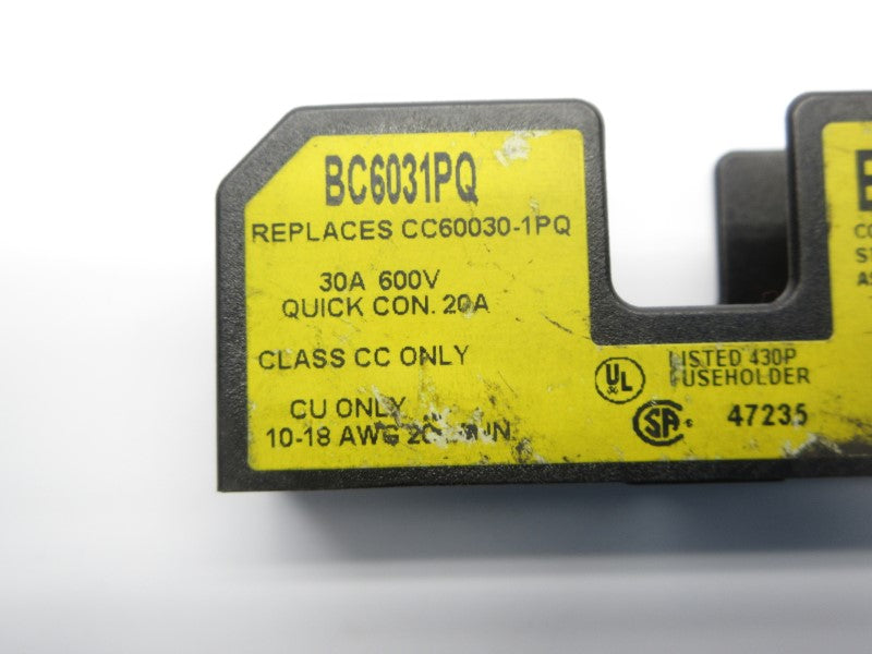 BUSSMANN BC6031PQ 600V 30A NSNP