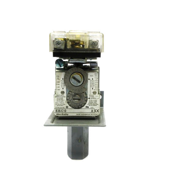 ALLEN BRADLEY 836-C10 SER. A 24-600V 12-115PSI (AS PICTURED) UNMP