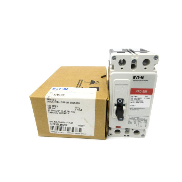 EATON HFD2125 SER. C 600VAC 125A NSMP