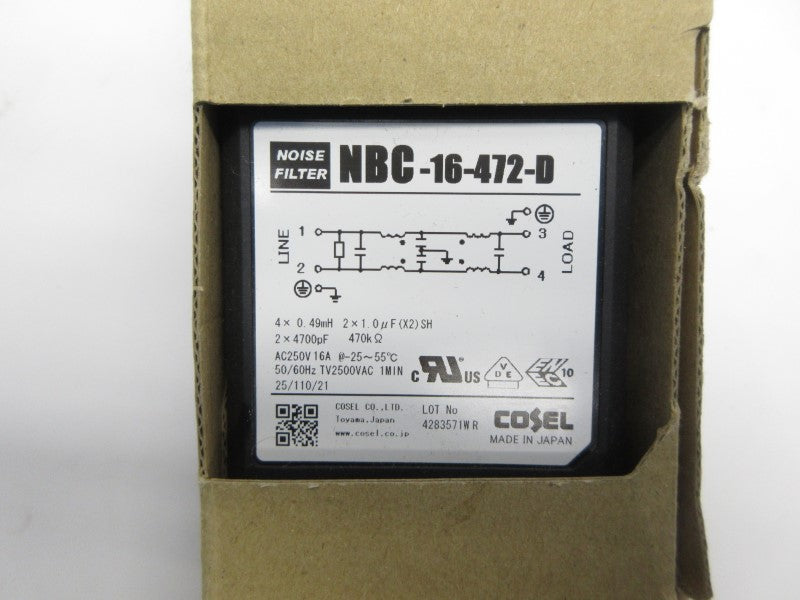 COSEL NBC-16-472-D 250VAC 16A NSMP