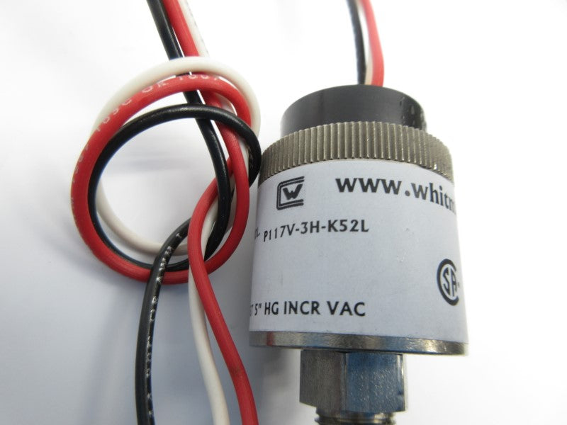 WHITMAN CONTROLS P117V-3H-K52L 250VAC 5A NSNP